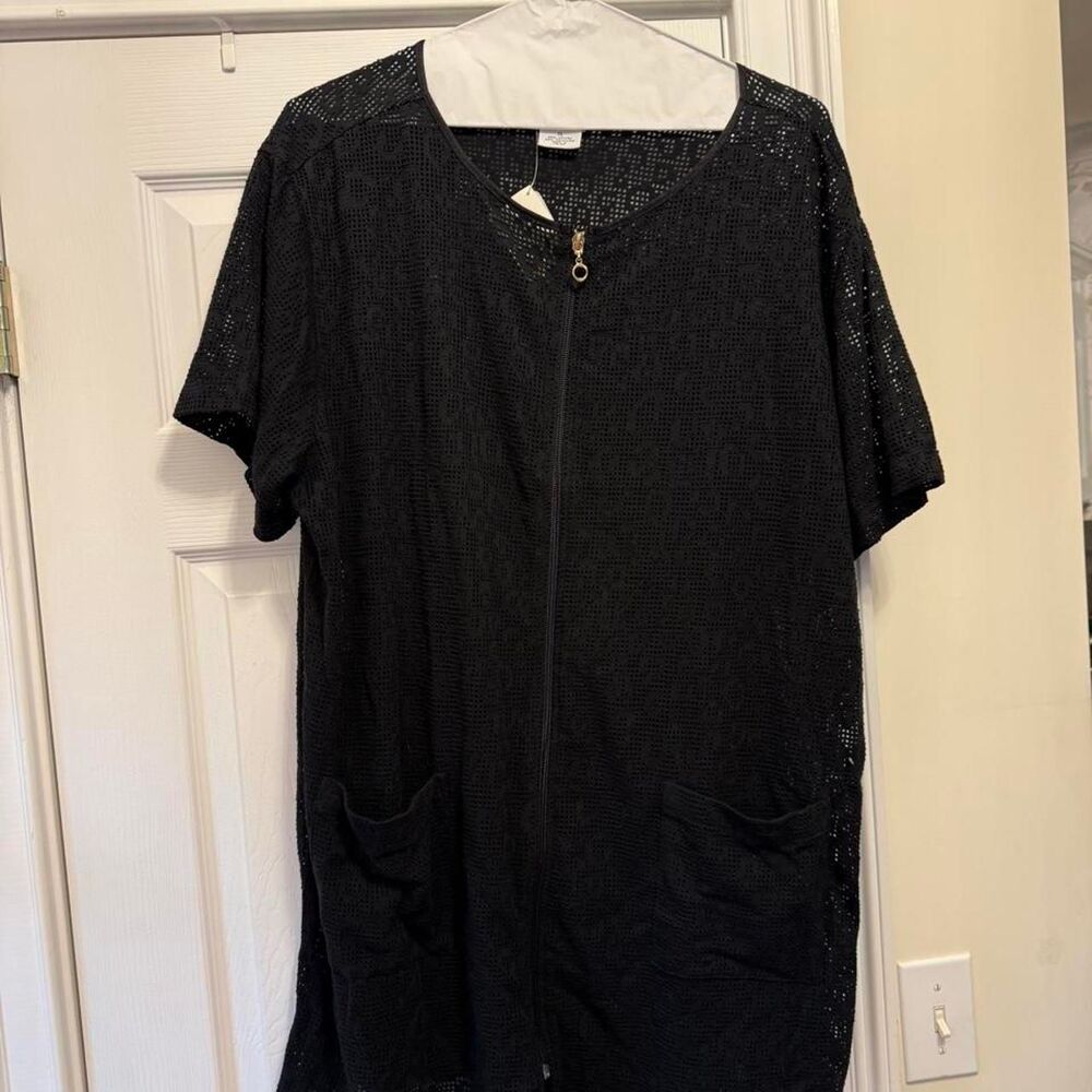 Westbound Women's Black and Grey Cover-ups